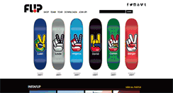 Desktop Screenshot of flipskateboards.com